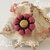 Bracciale/bracelet -Flower Rosa Antico/Oro - T03