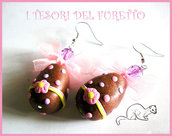 "RIservato a Beatrice "Ovetti di Pasqua Charm  Fimo 