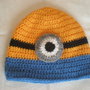 cappello lana minion