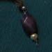 collana  agata viola e perle di fiume.