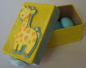 scatole porta confetti giraffa