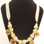 COLLANA MARGHERITE BEIGE