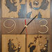 Orologio 50x30 in legno " Marilyn Monroe "
