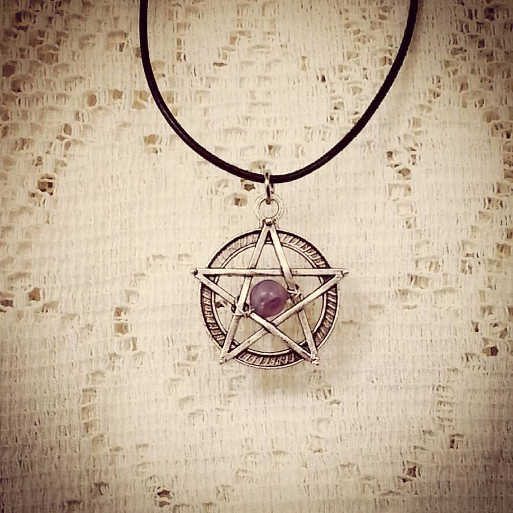 Collana Con Ciondolo Pentacolo In Argento 925 - Gioiello Stella A Cinque Punte Con Cristallo, Idea Regalo Significativa Per Donne