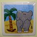 puzzle dipinto elefante