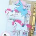Paperpins lifeplanner- mini unicorno bianco 