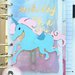 Paperpins lifeplanner-  Unicorno azzurro