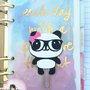 Paperpins lifeplanner-  Panda girl