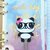 Paperpins lifeplanner-  Panda girl