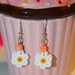 orecchini fiorellino hama beads