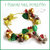 Bracciale Natale 2015 "Fufuorsetto rosso verde oro" charm orsetto bijoux natalizi idea regalo economica bambina ragazza