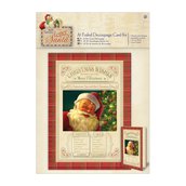 A5 Decoupage Card Kit - Letter to Santa "Naughty & Nice"