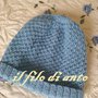 Cappello in lana azzurro