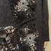 Cappotto mosaico in lana BIO nero fatto a mano