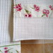 Set asciugamani "fiori" rosa