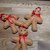 Set 3 pezzi Natale gingerbread 