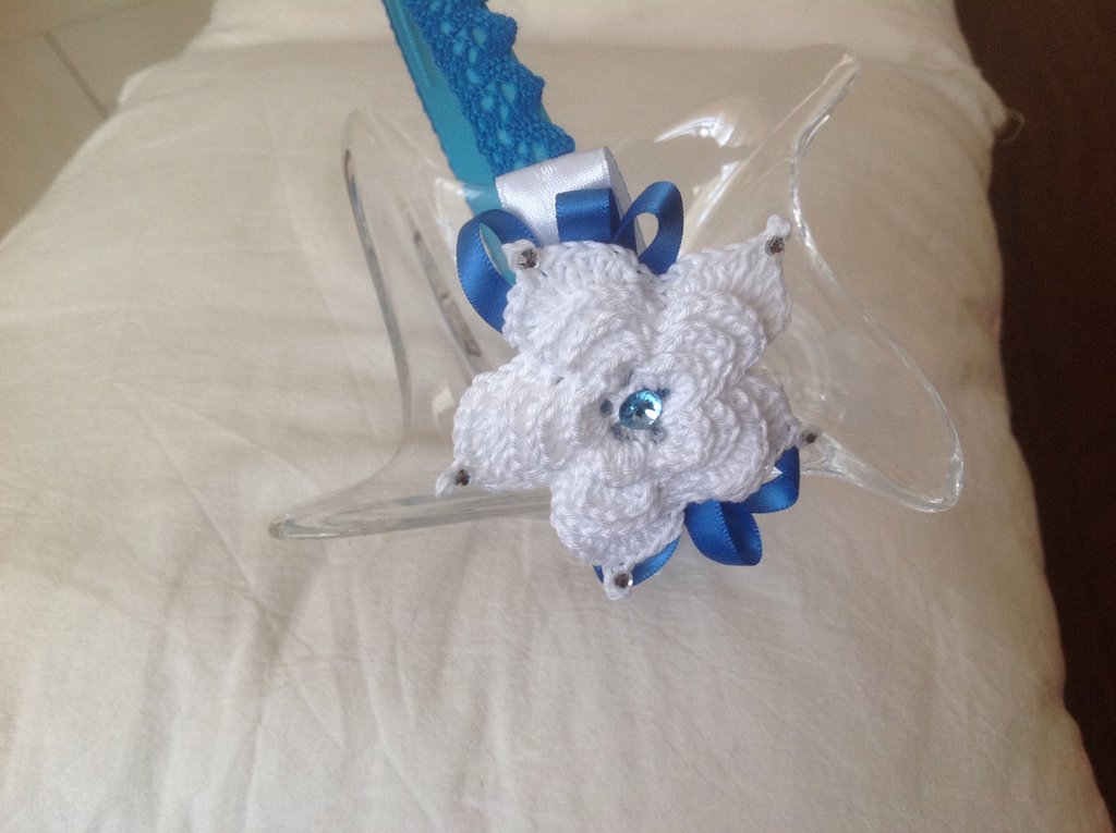 Tiara Da Sirena Con Stelle E Brillantini - Cerchietto Per Adulti, Costume Carnevale E Feste