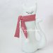 Fermaporta 'Gatto bianco' in cotone: un'idea regalo originale e personalizzabile!