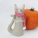 Fermaporta 'Gatto beige': un'idea regalo originale e personalizzabile per voi!