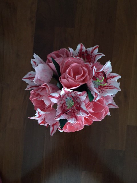 Enova Floral Tulipano bianco fiori artificiali veri al tatto Tulipani finti bouquet per decorazioni per la casa, centrotavola per matrimoni (bianco Enova Floral Tulipano bianco fiori artificiali veri al tatto Tulipani finti bouquet per decorazioni per la casa, centrotavola per matrimoni (bianco