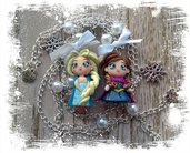 Collane con Anna ed Elsa (Frozen)