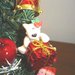 NOVITA - JUST XMAS - Ciondolo BULL TERRIER natalizio da appendere - idea regalo - fimo 