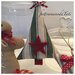 Decorazioni natalizie C in cotone,   gingerbread, stella,albero e cuore imbottiti 