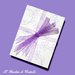 Orecchini pendenti con cristalli iridescenti e Swarovski fatti a mano - Orchidea