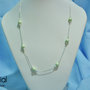 Collana corta Giro Di Perle - Pastel Green