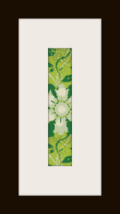 PDF schema bracciale Fiore verde in stitch peyote pattern - solo per uso personale 