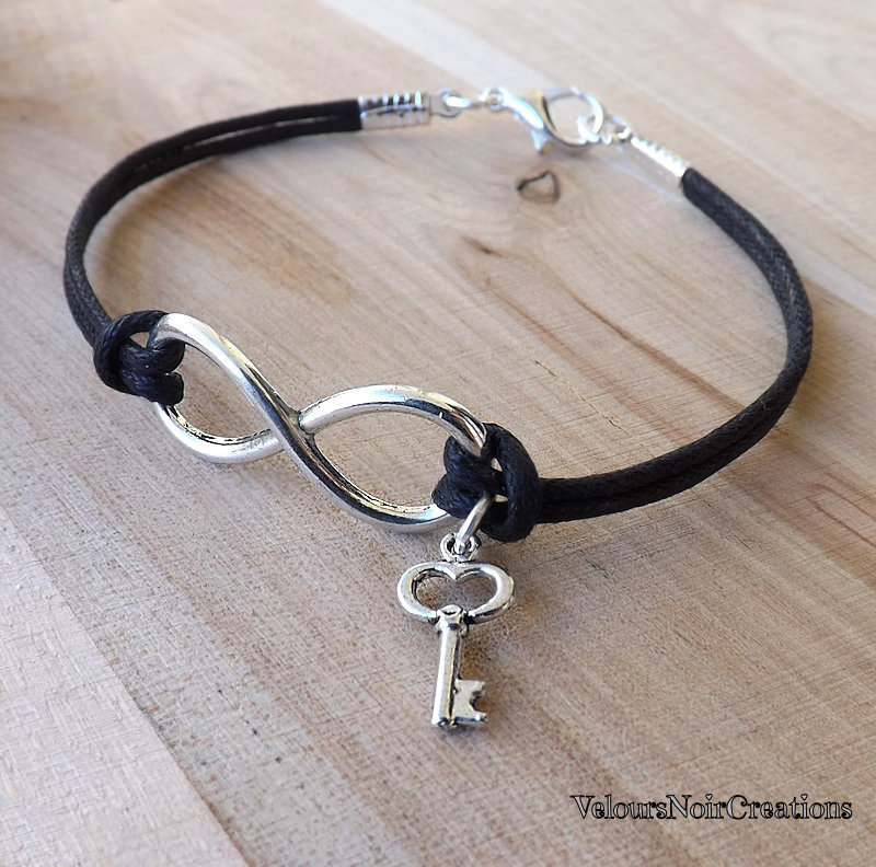 Bracciale Donna Simbolo Infinito Con Zirconi - Argento 925 Regolabile, Gioiello Eleganza