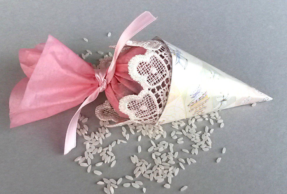 Vassoio Portaconi Matrimonio 30 Fori - Cartoncino Bianco Con Manici - Foto 4