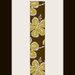 PDF schema bracciale Fiori gialli in stitch peyote pattern - solo per uso personale 