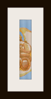PDF schema bracciale Orsetto in stitch peyote pattern - solo per uso personale 