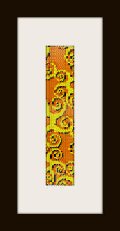 PDF schema bracciale Spirali in stitch peyote pattern - solo per uso personale 