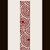 PDF schema bracciale Spirali rosse in stitch peyote pattern - solo per uso personale 