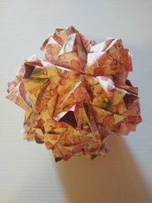 Decorazione, arredamento per la casa,kusudama modulare, origami