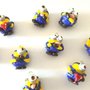 NOVITA - IDEA REGALO - Fimo - JUST  MINIONS - UN CIONDOLO A SCELTA - MOD.2