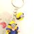 NOVITA - IDEA REGALO - Fimo - JUST  MINIONS - PORTACHIAVI mod.5