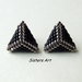 Orecchini A Perno Triangolo In Argento Sterling 925 – Gioiello Katy Craig In Scatola Regalo