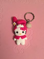 Hello Kitty (my Melody) portachiavi