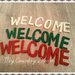 Set lettere "Welcome" 