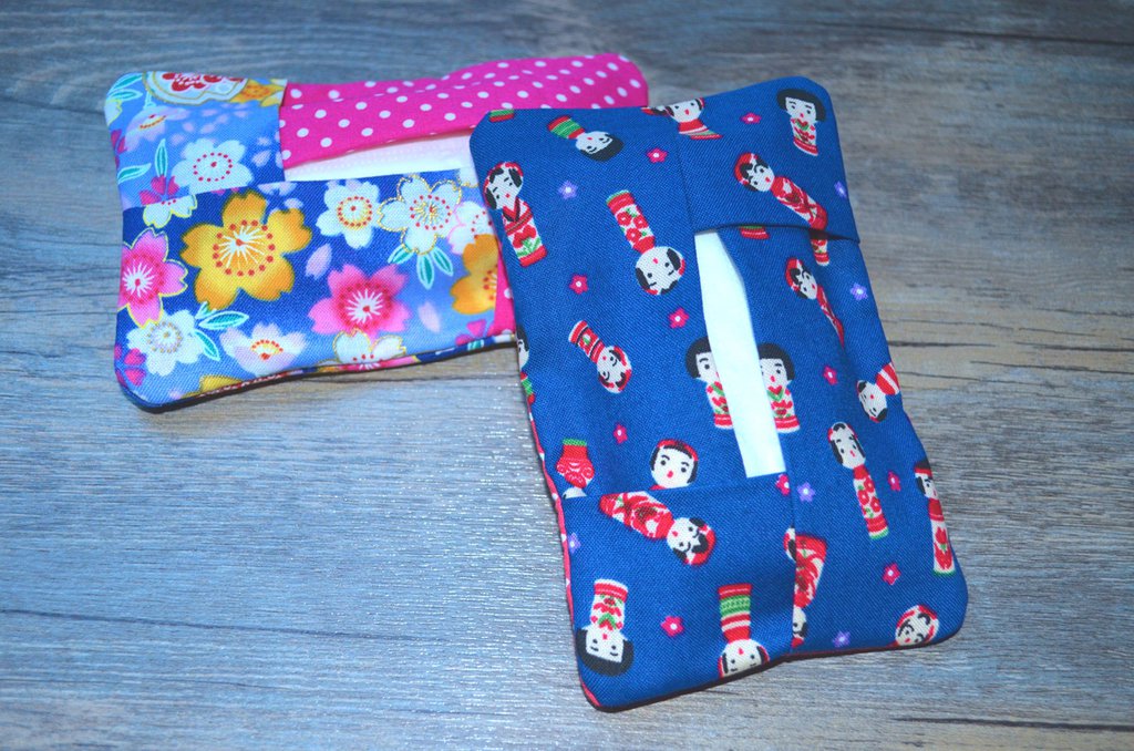 Justina Claire Double Spectacles Case in a Robin Design
