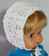 cappellino bonnet per neonata 