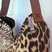 borsa "Tote Bag" leopard secchiello