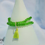 Bracciale cristalli cinesi - Verde