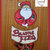 Collezione "Merry Berry" Natale - Fuoriporta "Buone Feste" con Babbo Natale