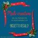 Collezione "Merry Berry" Natale - Fuoriporta "Buone Feste" con Babbo Natale