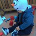 Olaf cappello bambino uncinetto