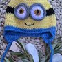 Minion cappello uncinetto